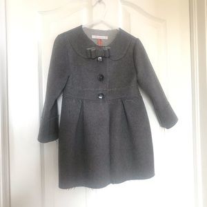 Girls winter coat grey size fits 2t 3t